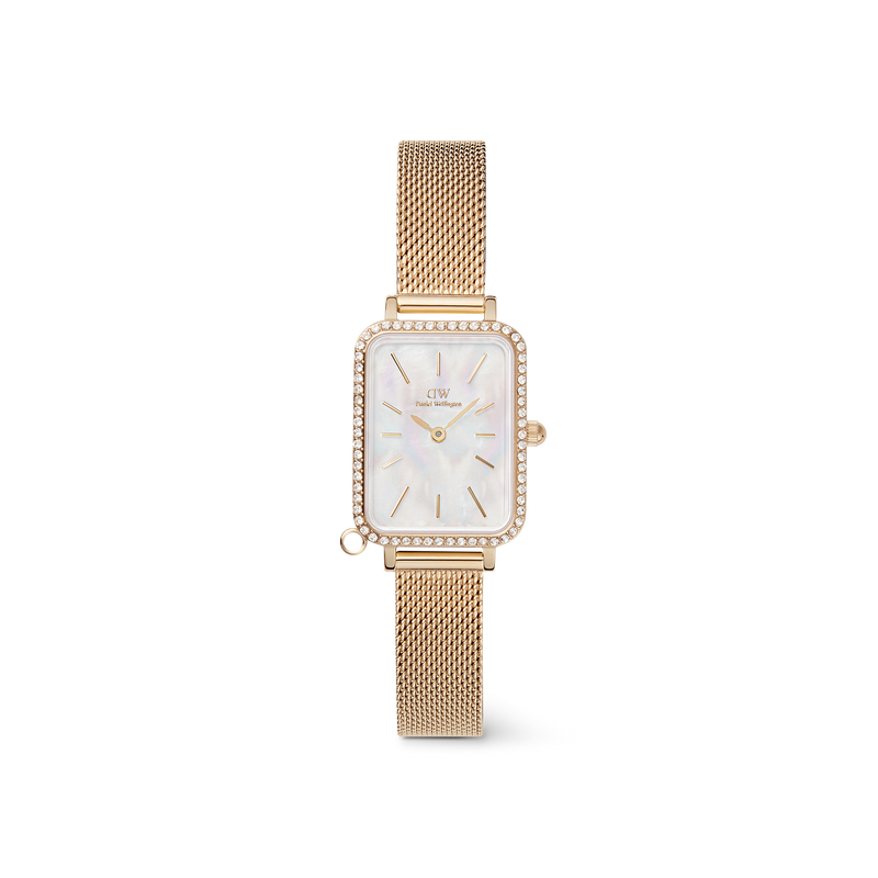 Daniel Wellington Quadro Crystal Zodiac Evergold 腕表