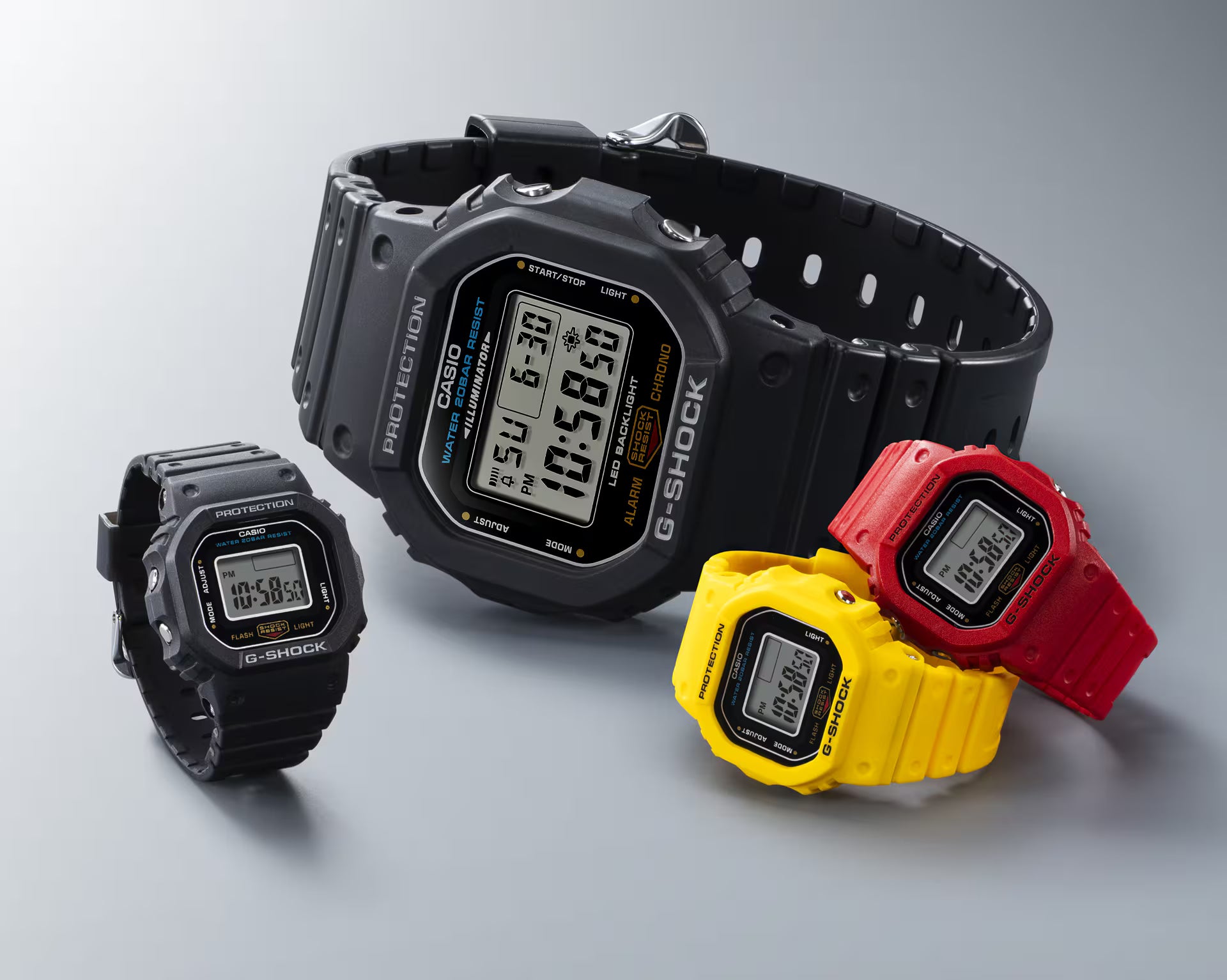 G-Shock Nano 5600 SERIES Red Ring Watch DWN5600-4D