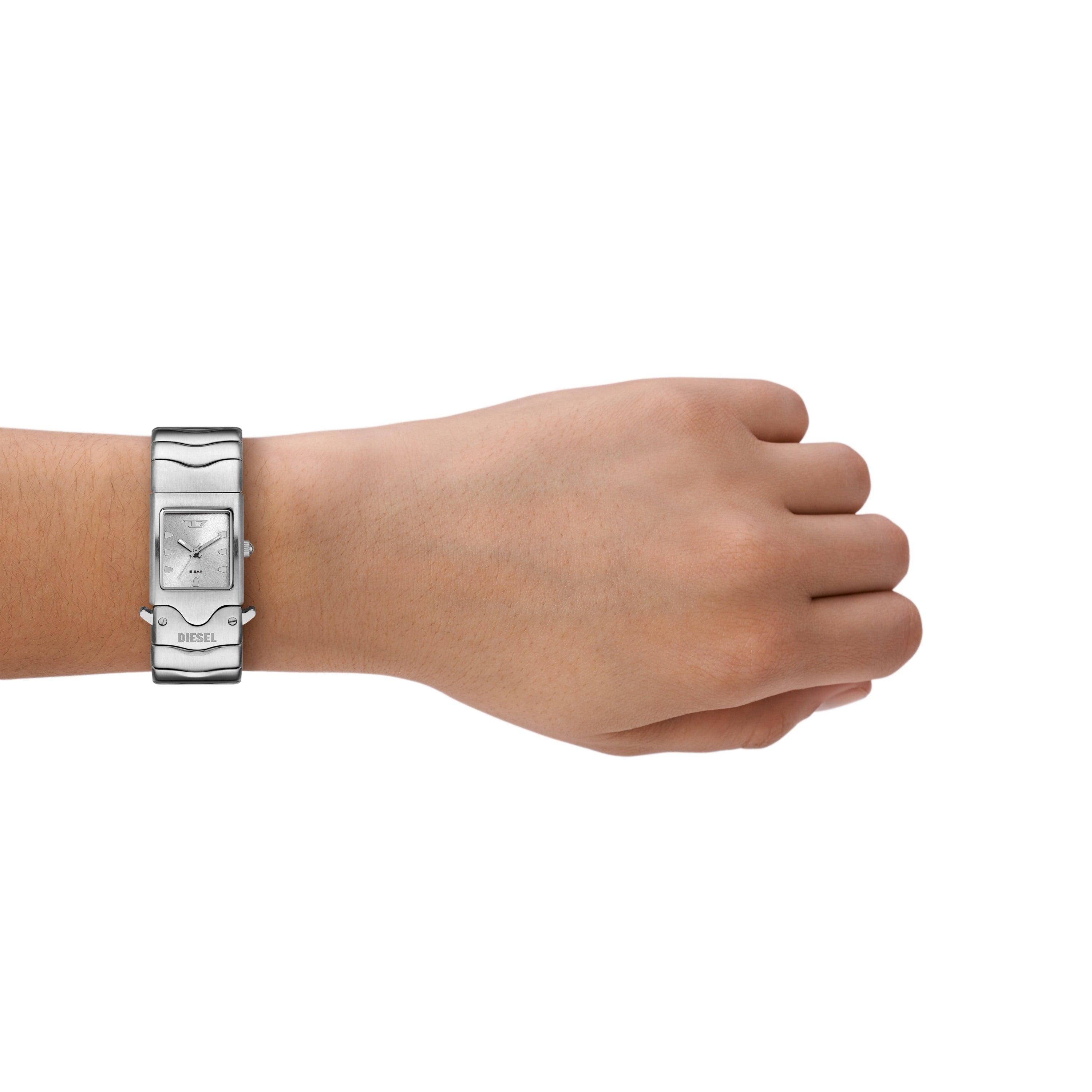 Diesel Closer Silver Dial Stainless Steel Watch DZ2222