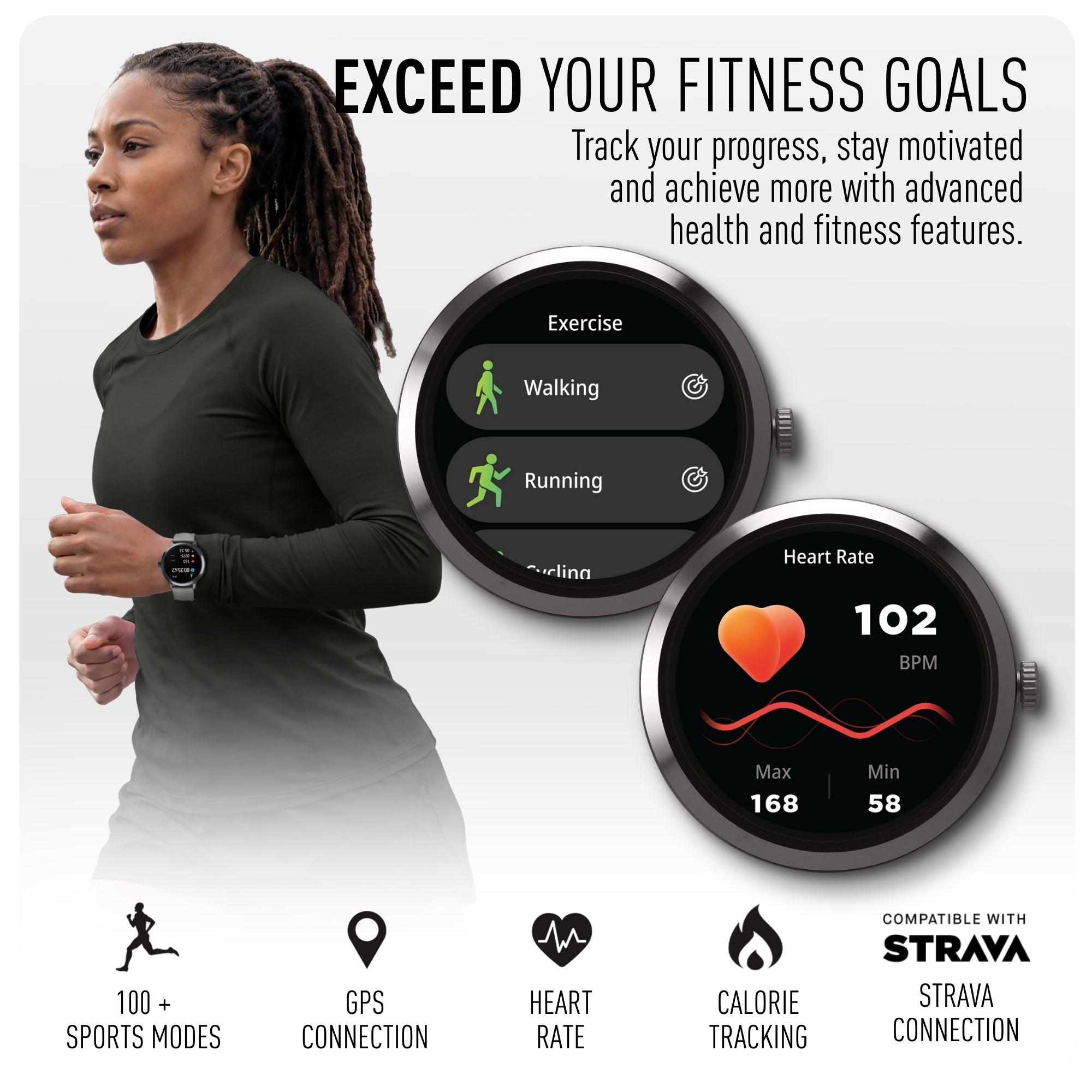 Reflex Active Spectra 300 R Amoled Grey Silicone smart watch — view 4