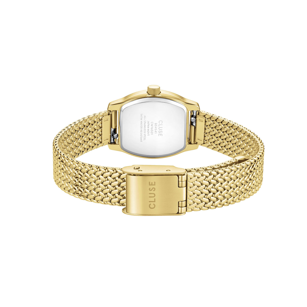 CLUSE Tonnette Mini Brown Mesh Gold Watch CW16504 side