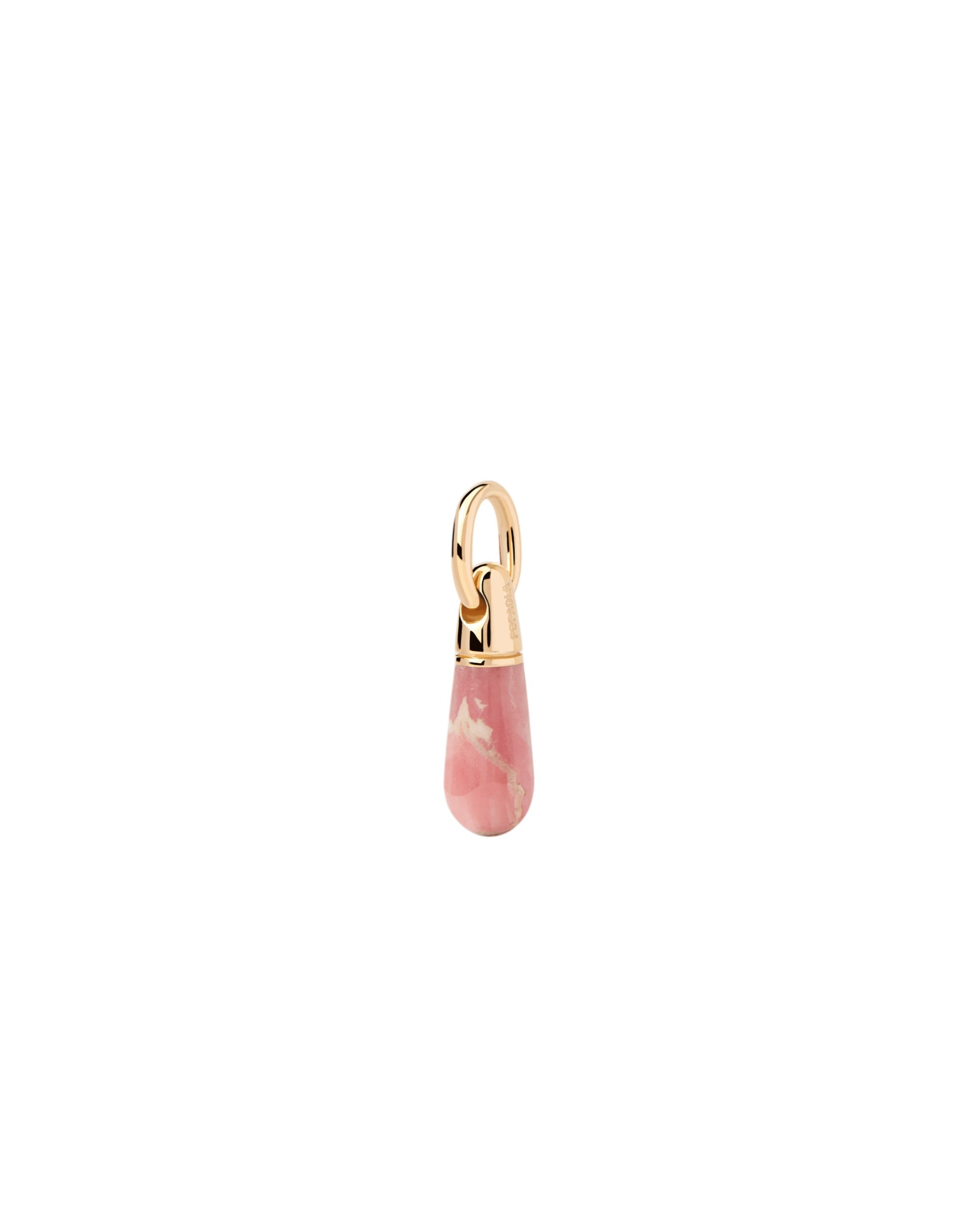 PDPAOLA Rhodochrosite Drop Pendant