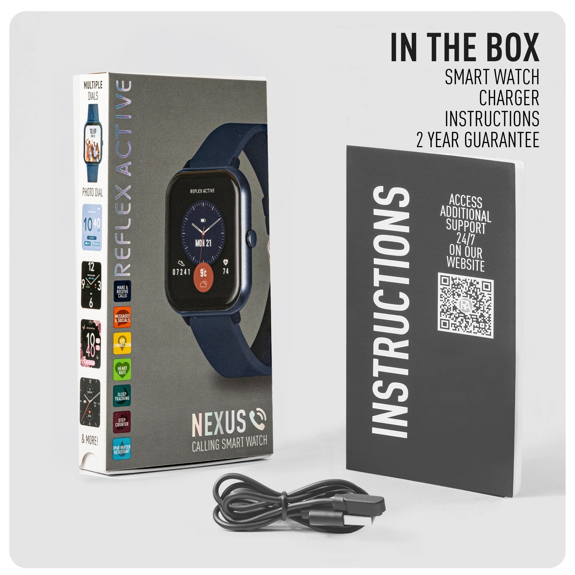 Reflex Active Nexus 100 S Lite Navy Silicone smart watch — view 7