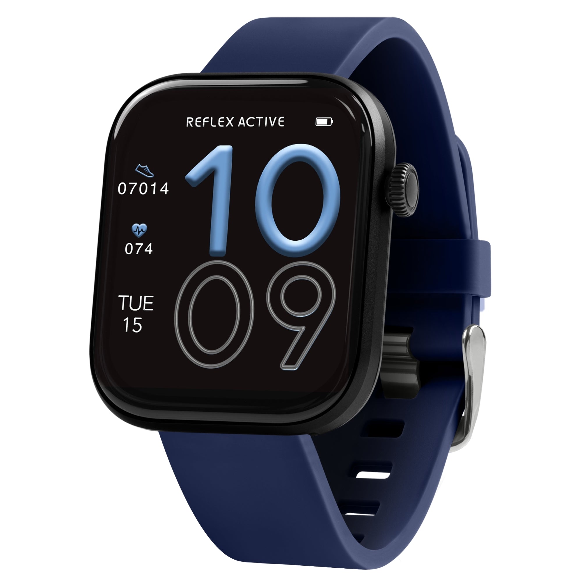 Reflex Active Spectra 300 S Lite Amoled Titanium Bezel Navy Silicone smart watch