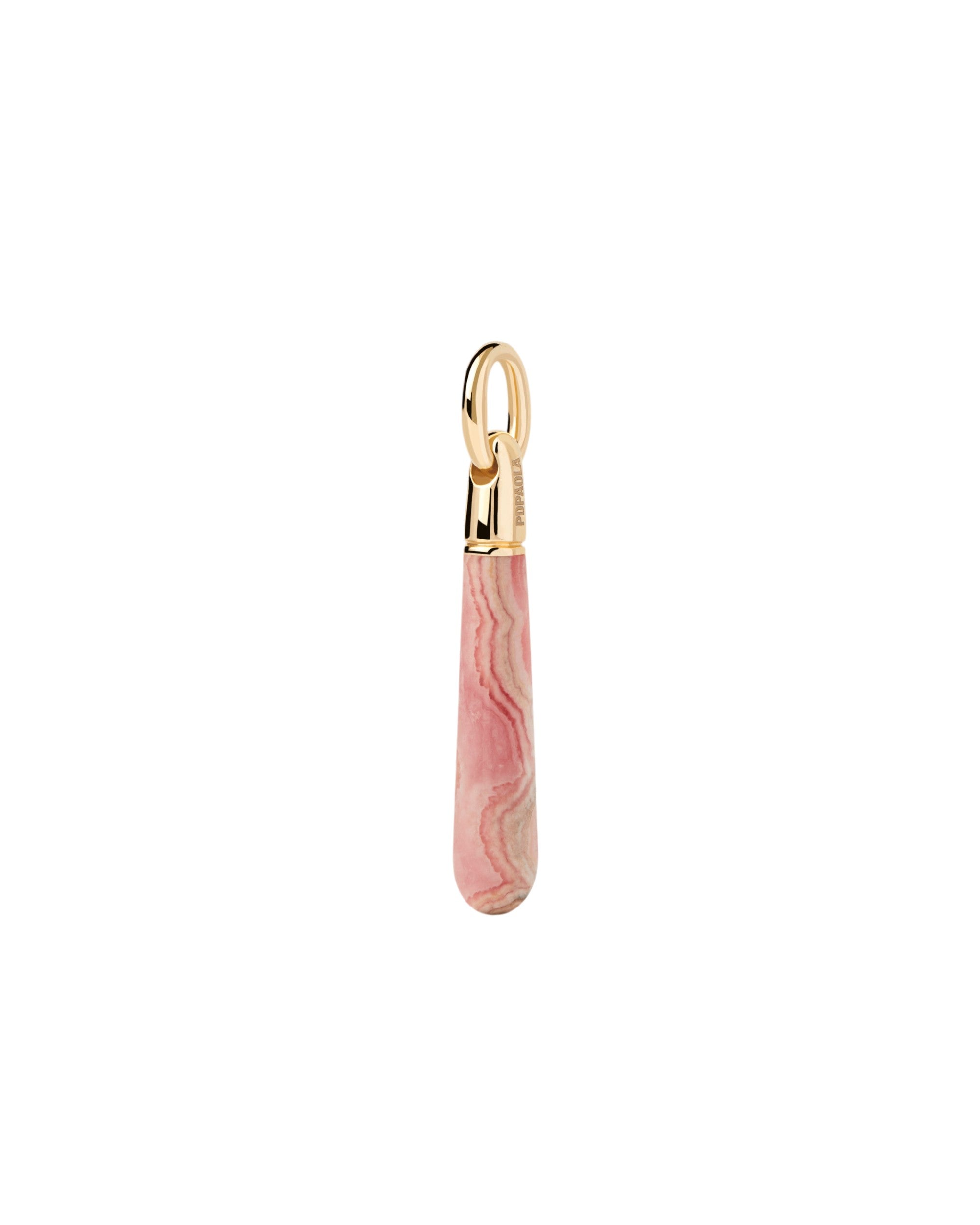 PDPAOLA Rhodochrosite Large Drop Pendant