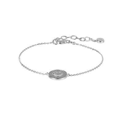 Armani Elegant Silver Bracelet with Cubic Zirconia EG3586040