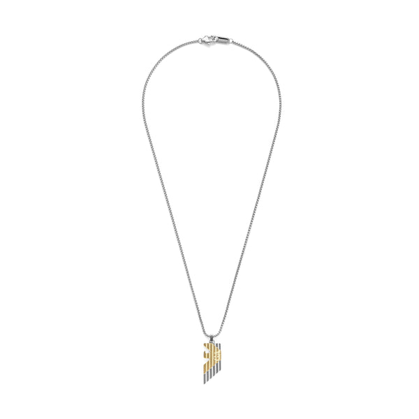 Armani Elegant Two-Tone Silver Necklace EGS3073040