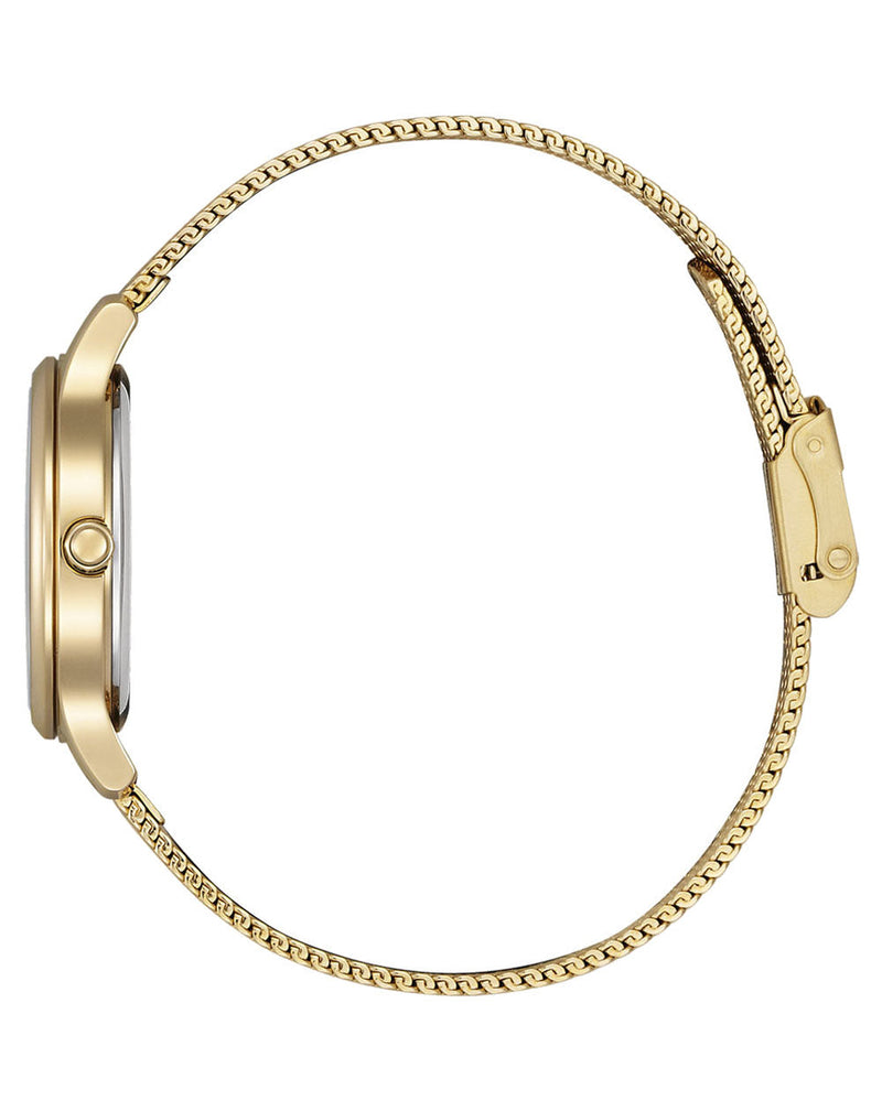 西铁城 Eco-Drive 珍珠贝母表盘女士手表 EM0892-80D