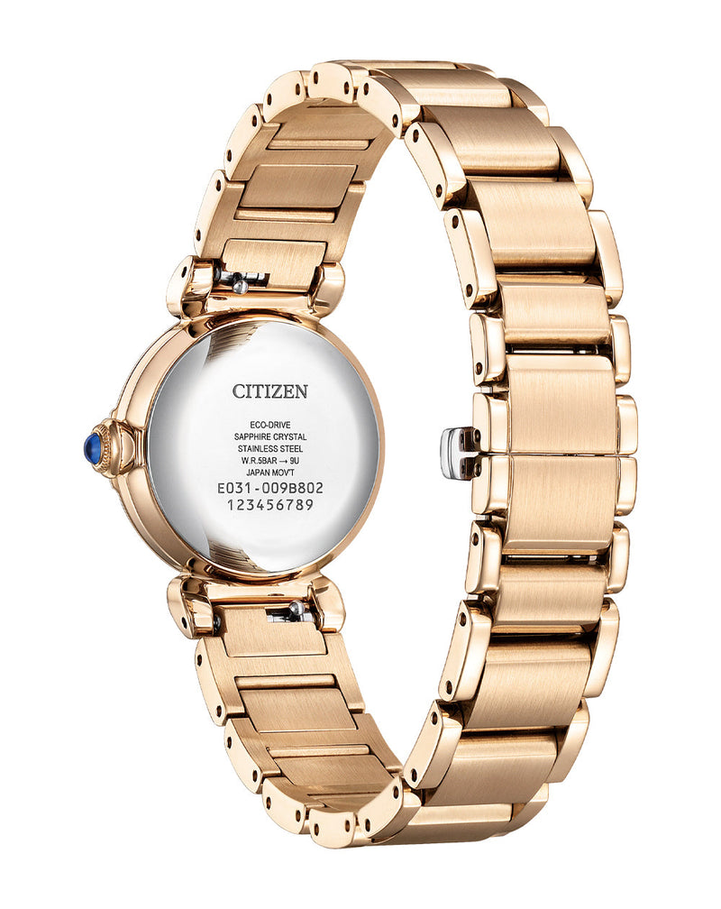 Citizen Eco-Drive Mother of Pearl & Diamond Watch EM1123-89D