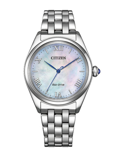 Citizen Eco-Drive Silver Stainless Steel Watch EM1140-80D