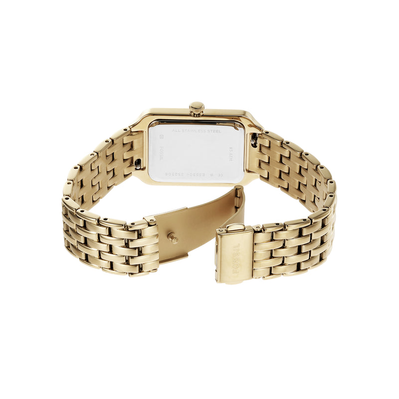 Fossil Raquel Gold-Tone Stainless Steel Date Watch ES5304