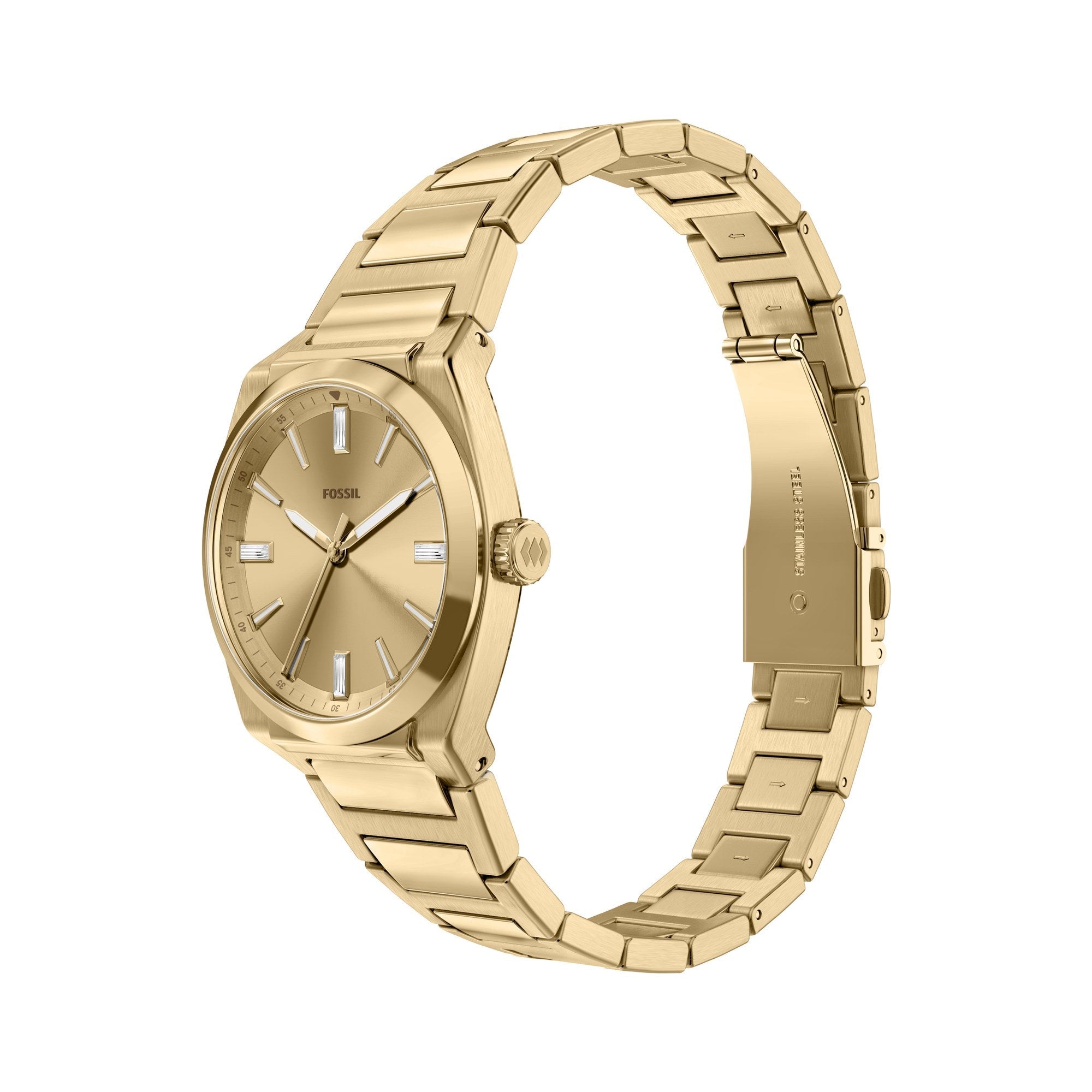 Fossil women's watch, gold dial (view 3)