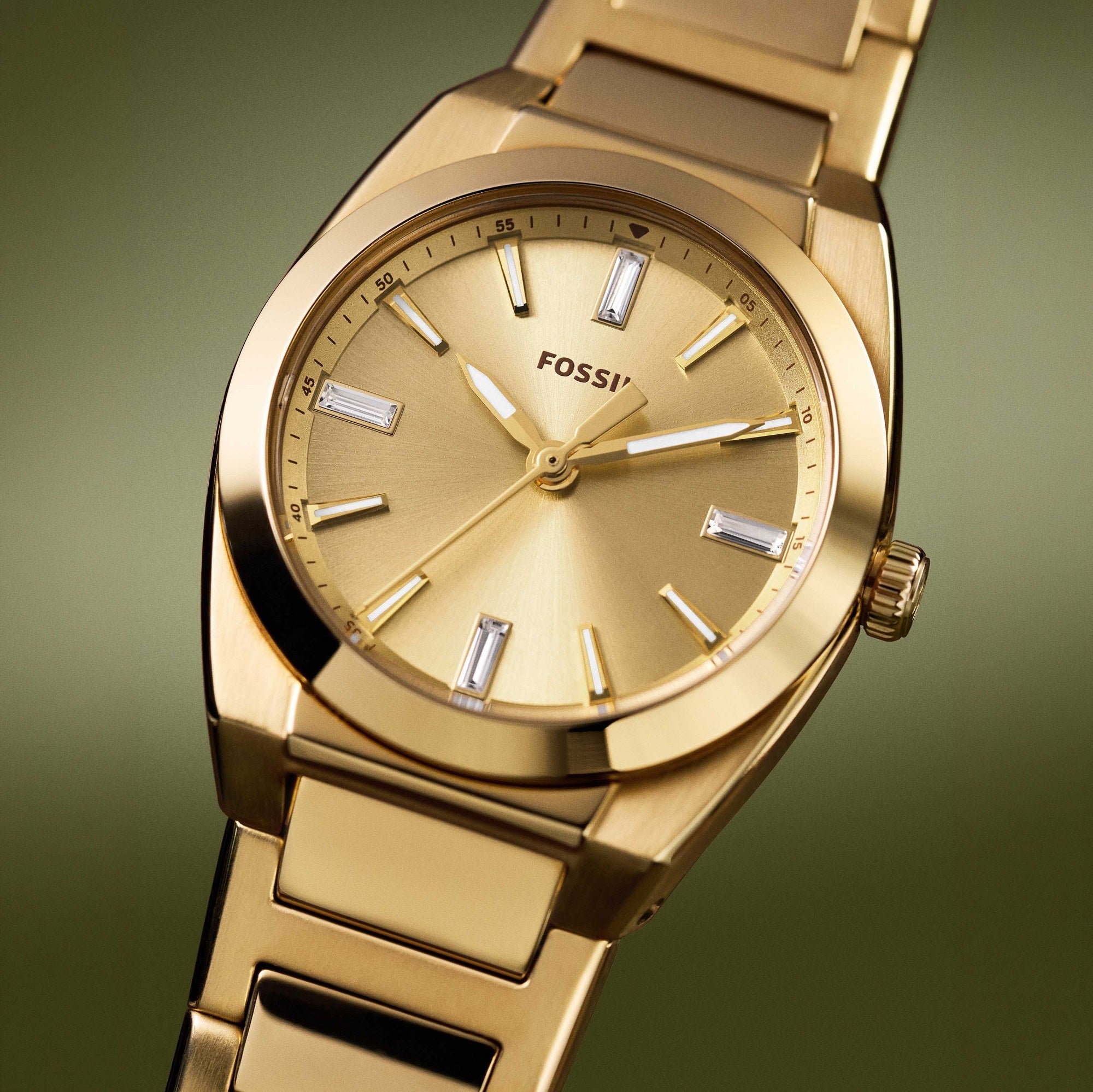 Fossil women's watch, gold dial (view 7)