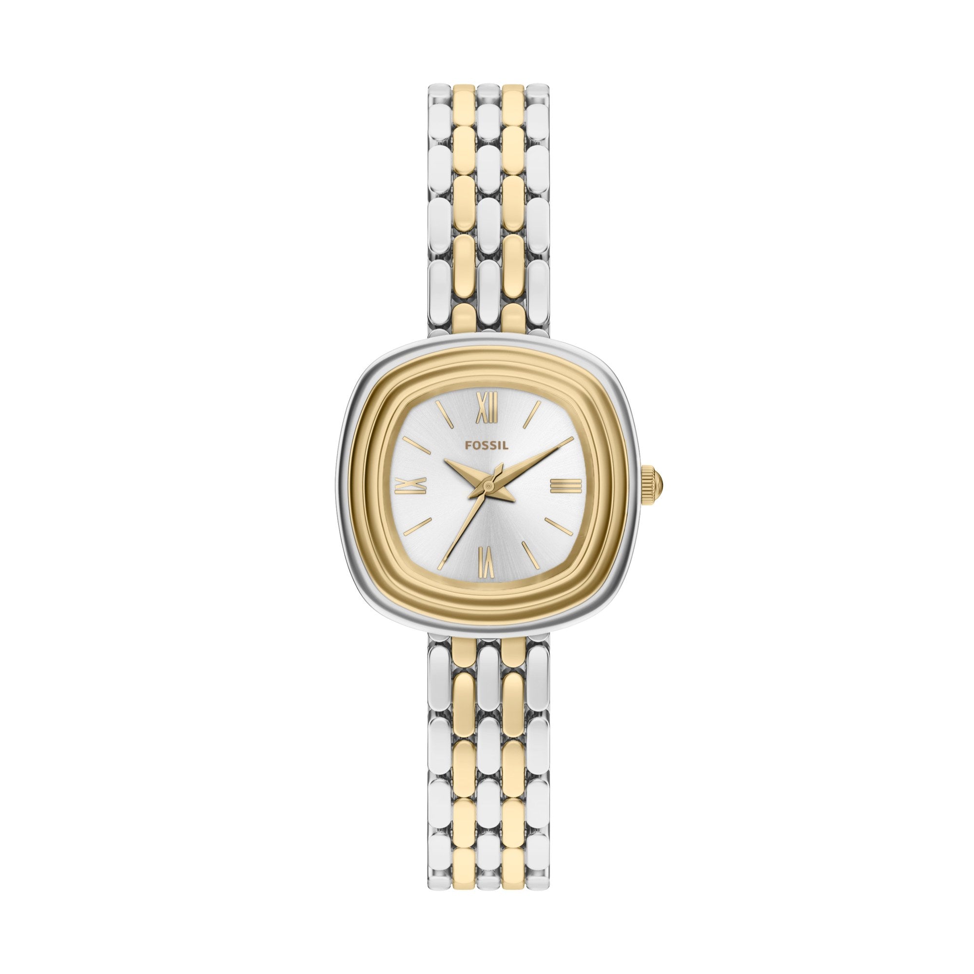 Fossil women's watch, two tone dial