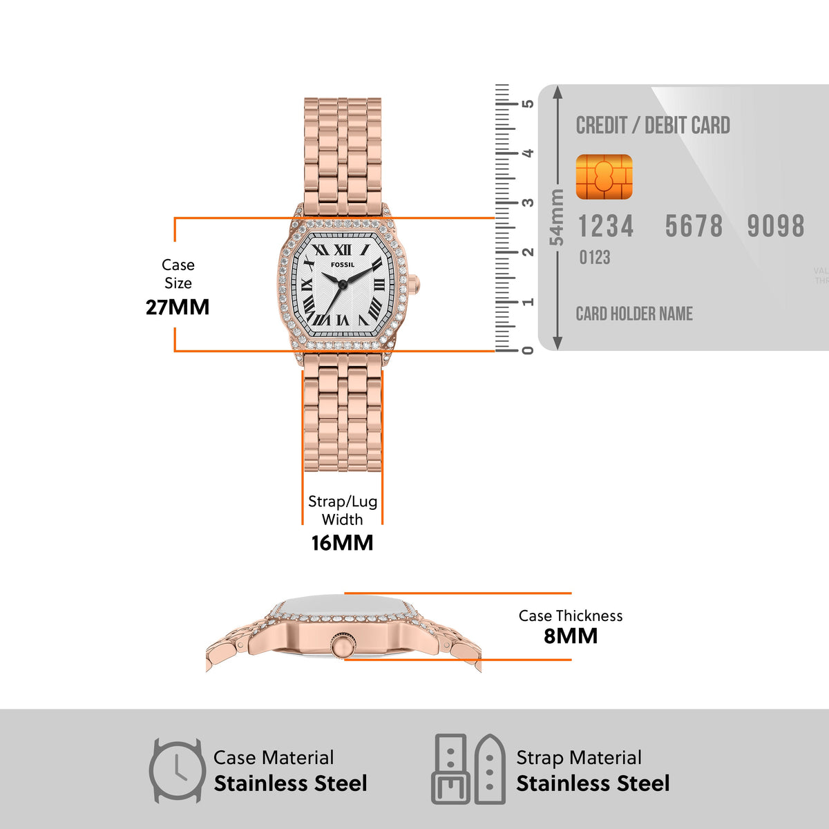 Fossil Harlow ES5525 view 8