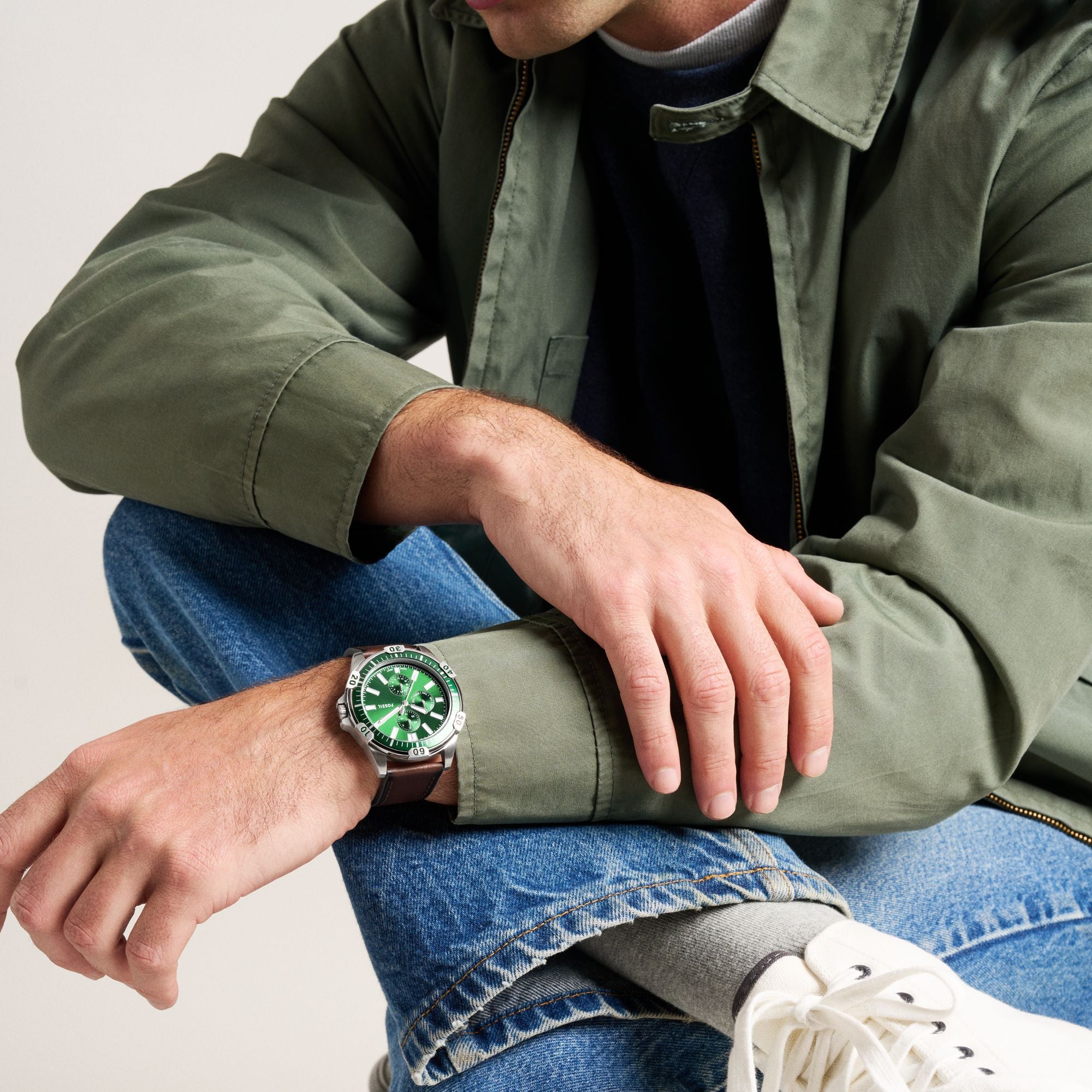 Fossil Garrett FS6147 worn on the wrist