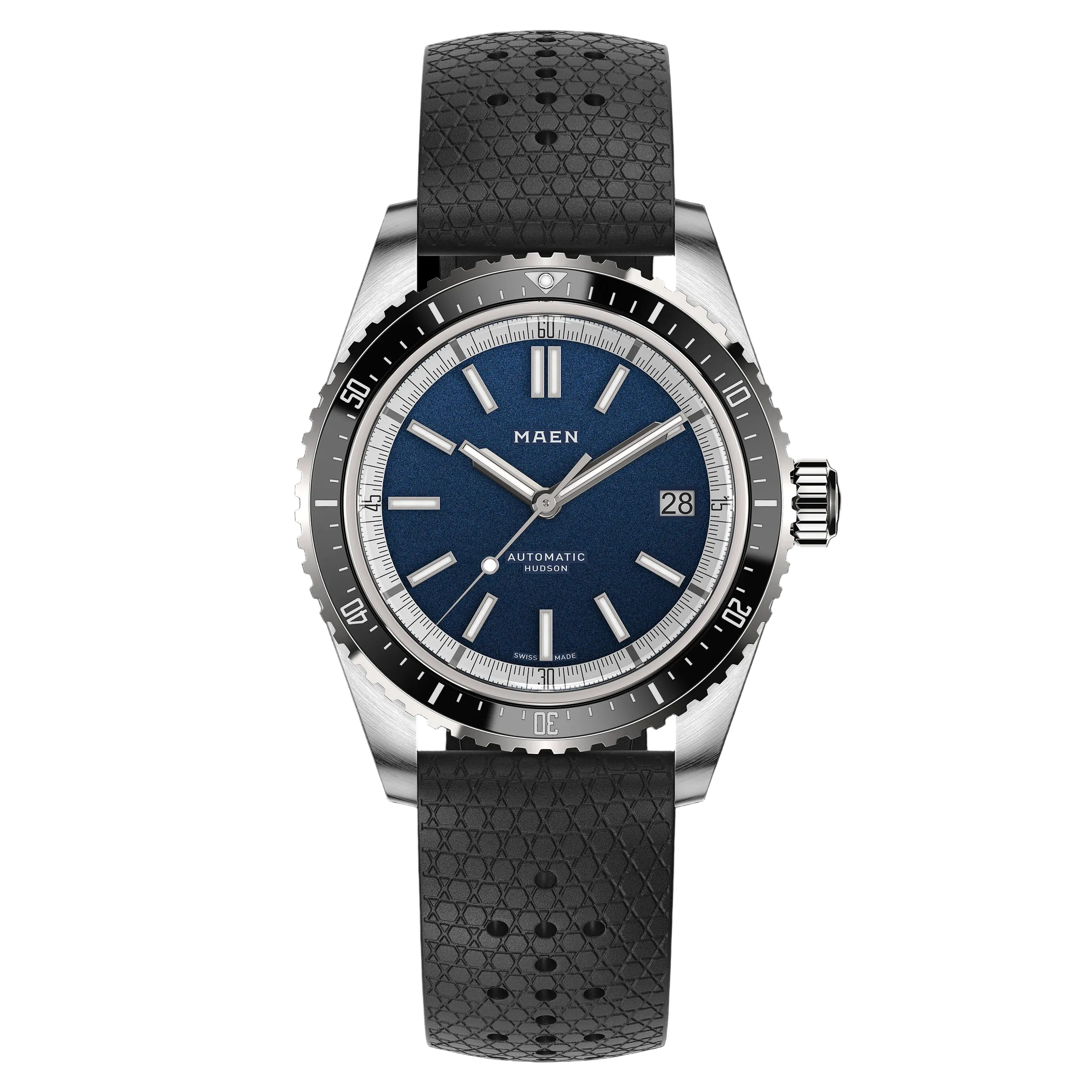 MAEN Hudson 38 MK5 Blue Dial Date Automatic Watch M1.1.6