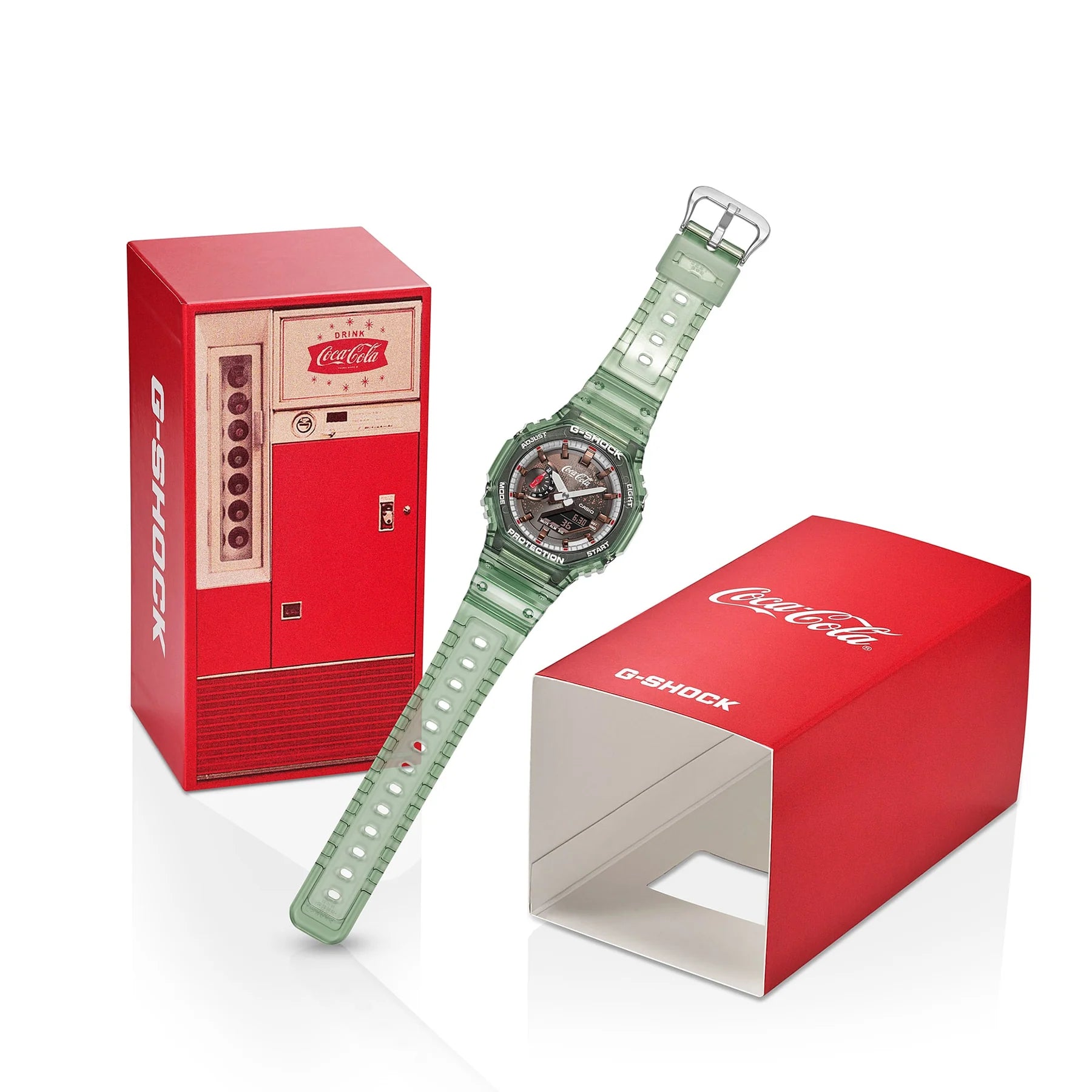 Casio G-Shock Coca-Cola Edition Men's Watch GA2100CC-3A