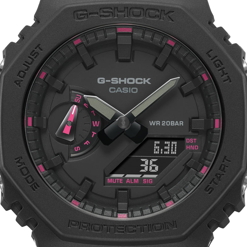 G-Shock Analog Digital DUO Black Resin Band Watch GA2100P-1A