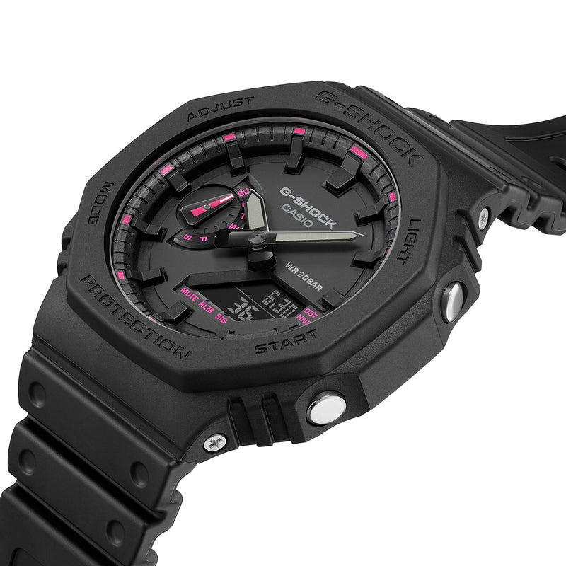 G-Shock Analog Digital DUO Black Resin Band Watch GA2100P-1A