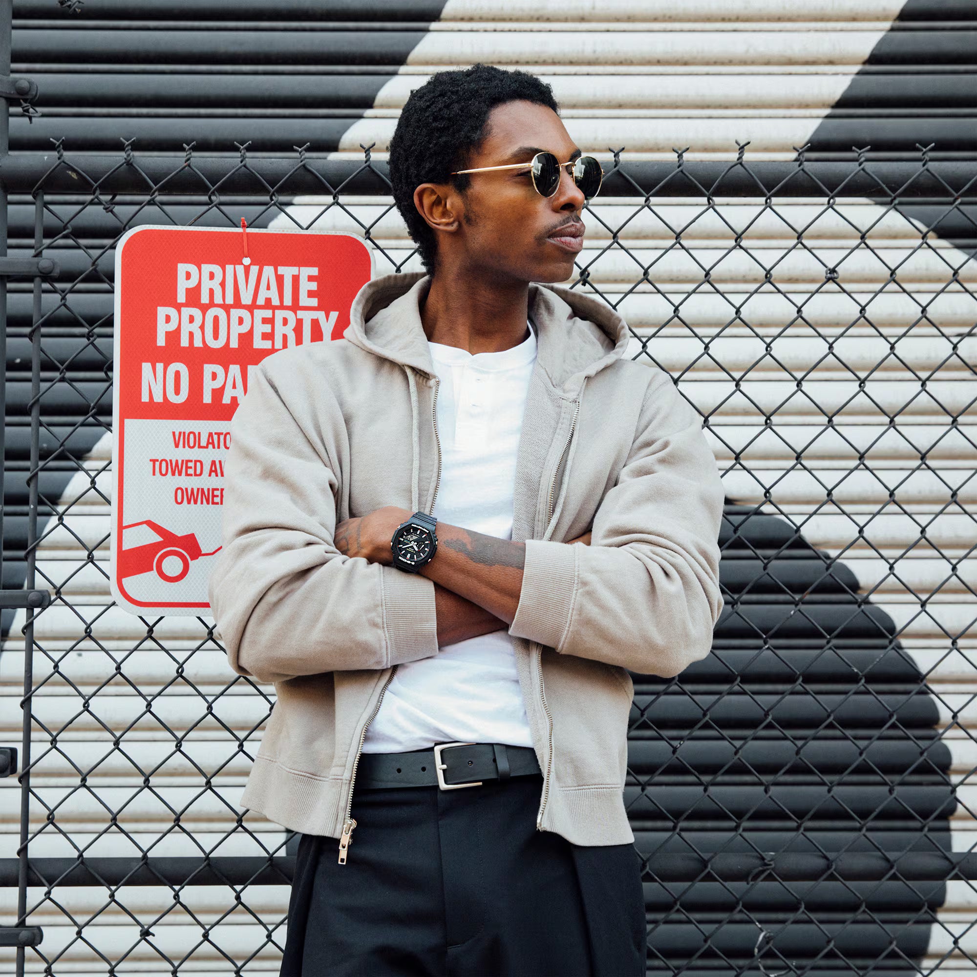 G-Shock Analog Digital Black Resin Band Watch GA2100RL-1A