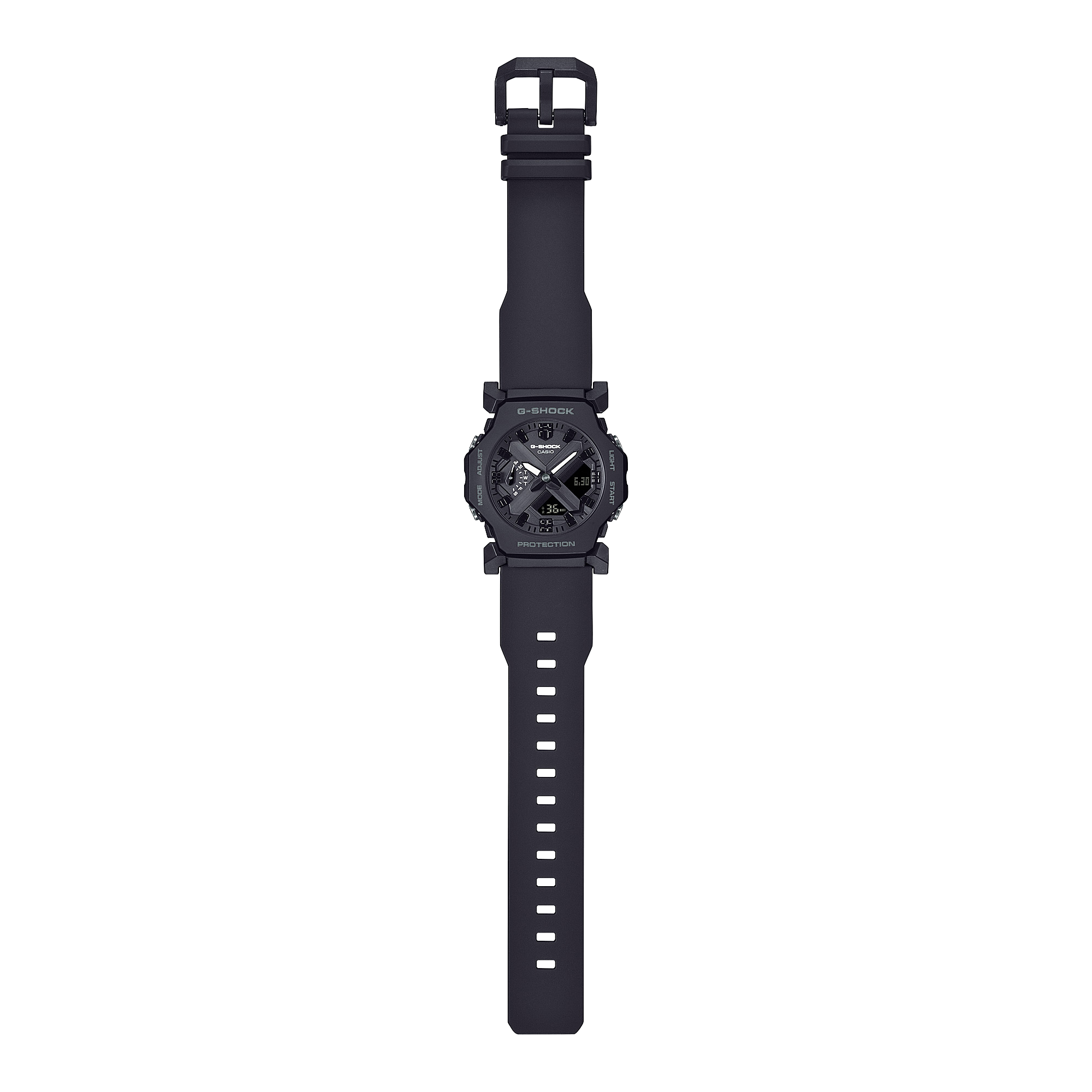 G-Shock Analog Digital Black Resin Band Watch GA2300-1A