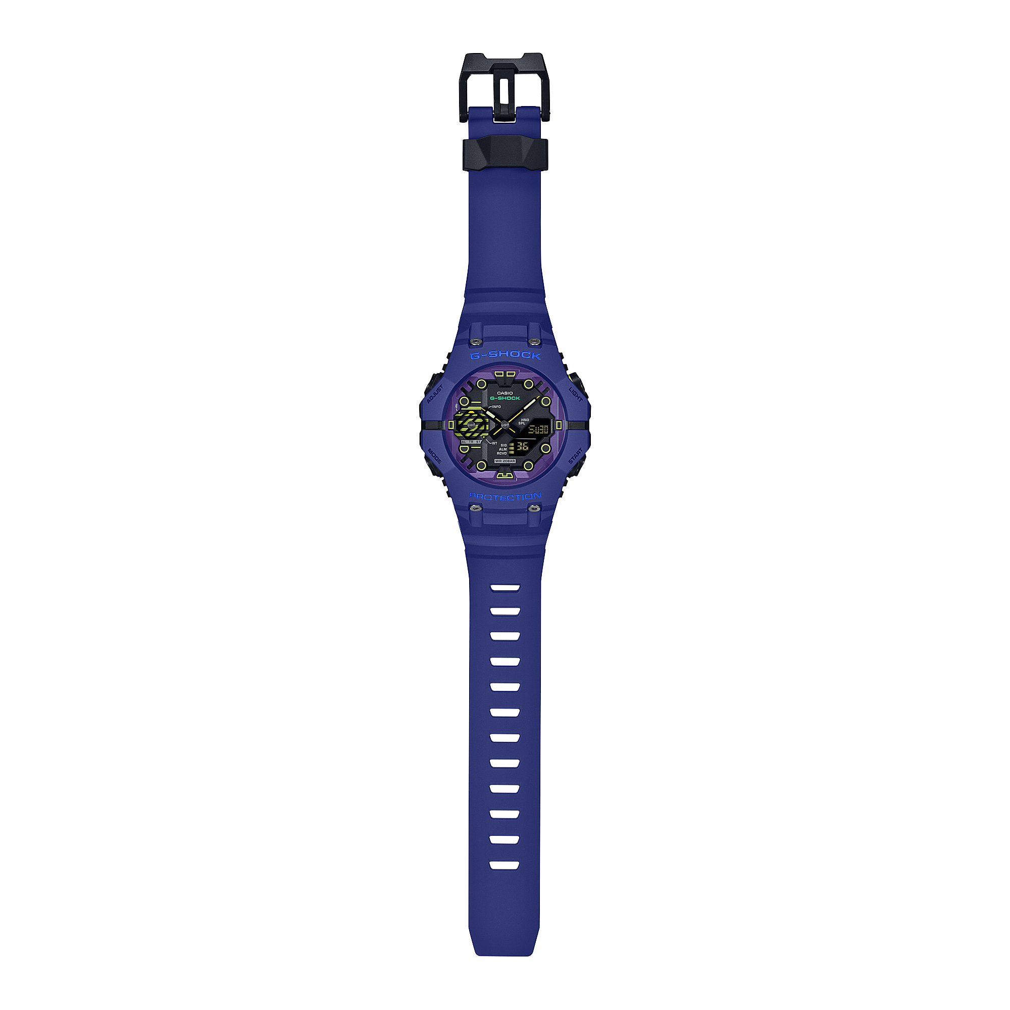 G-Shock Analog Digital DUO Cyberspace Blue Resin Band Watch GAB001CBR-2A