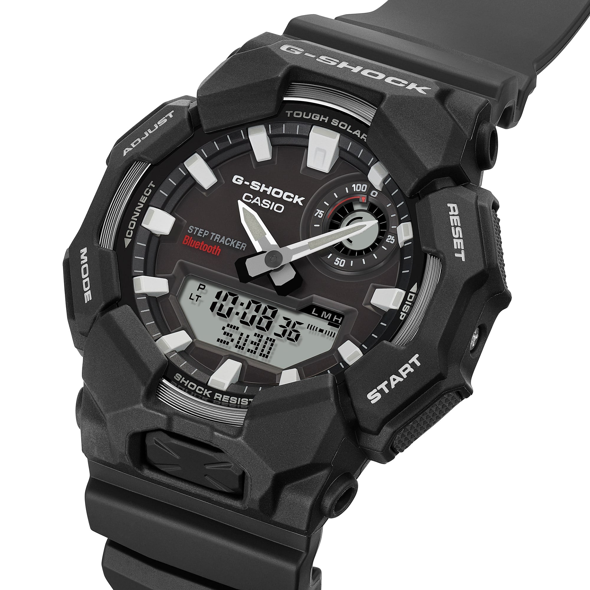 G-Shock Duo Analog Digital Black Resin Band Watch GAB010-1A