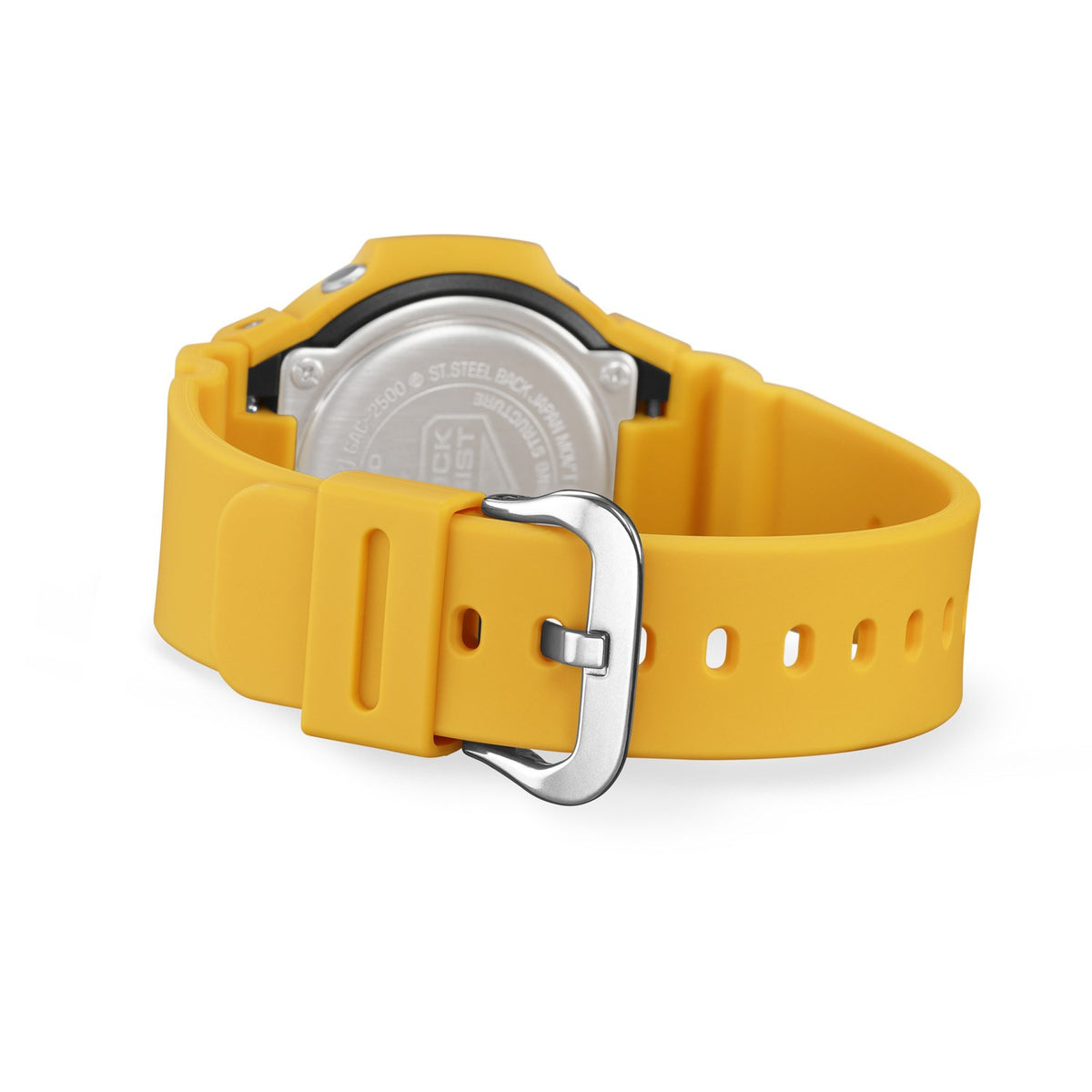 G-Shock 2500 Series Yellow GAC2500-9A analogue watch, product shot