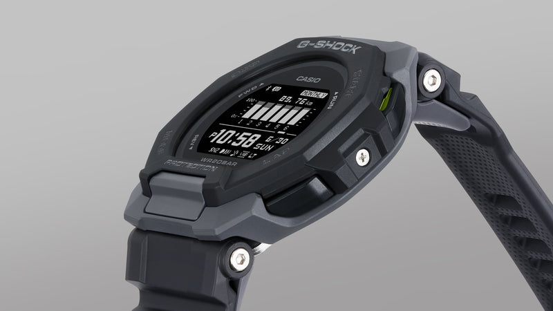 G-Shock G- Squad Black Resin Band Watch GBD300-1D