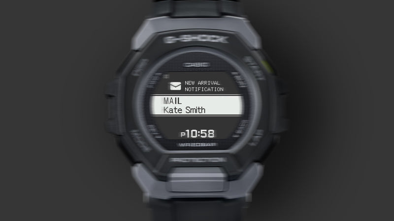 G-Shock G- Squad Black Resin Band Watch GBD300-1D