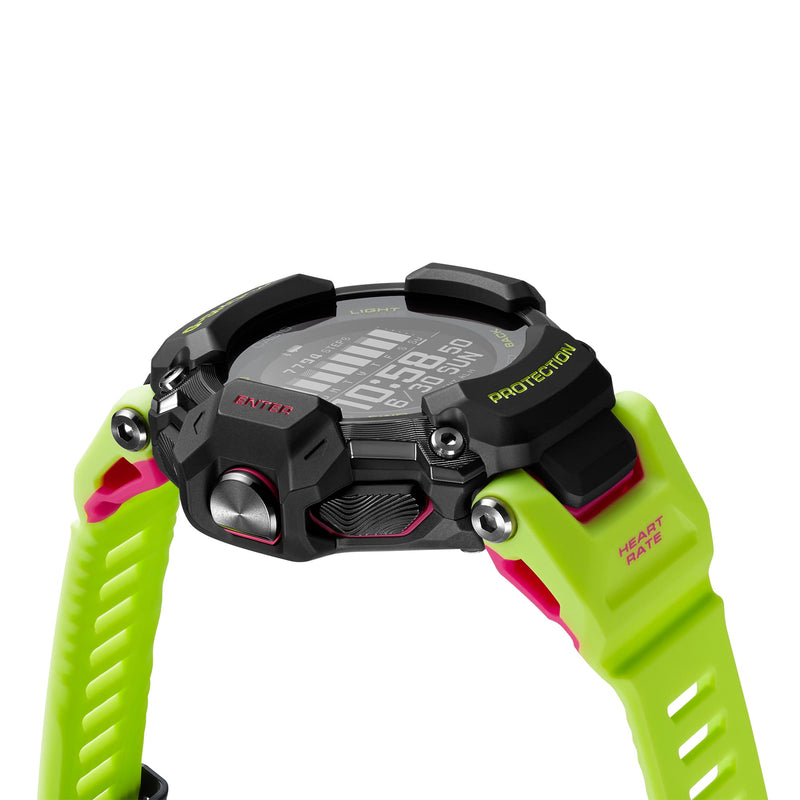 G-Shock Smart Heart Rate Green Resin Strap Watch GBDH2000-1A9