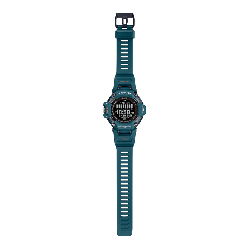 G-Shock 智能心率蓝色树脂表带手表 GBDH2000-2D