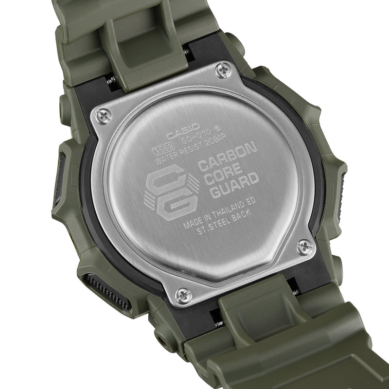 G-Shock Digital Green Resin Band Watch GD010-3D