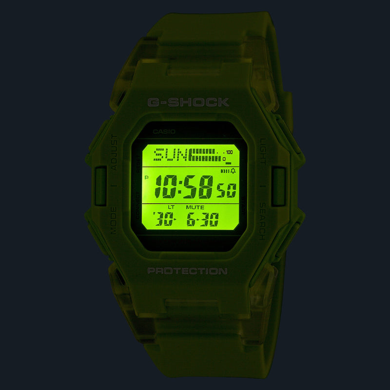 G-Shock Digital Green Resin Band Watch GDB500S-3D