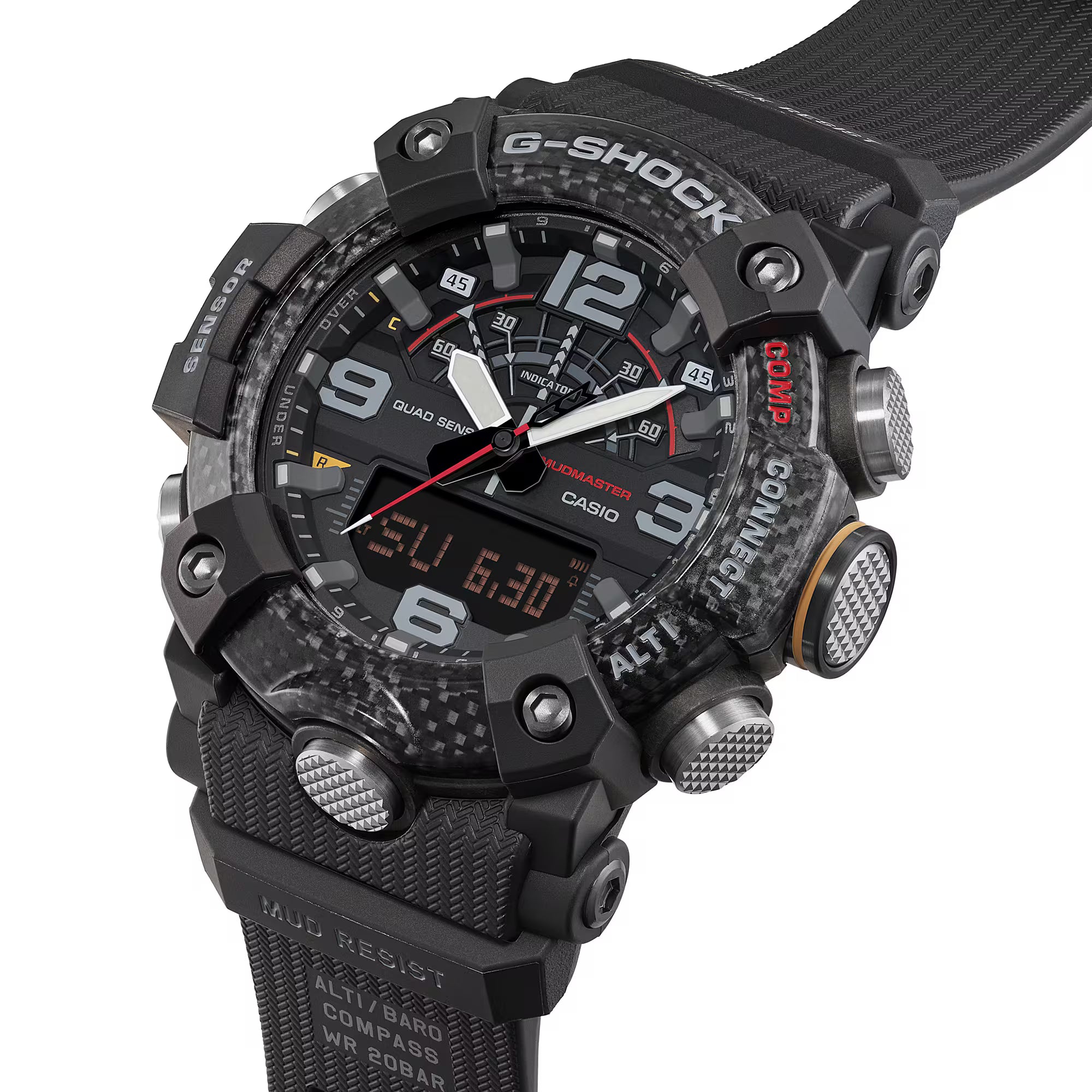G-Shock Master Of G Mudmaster Black Rubber Band Watch GGB100X-1A
