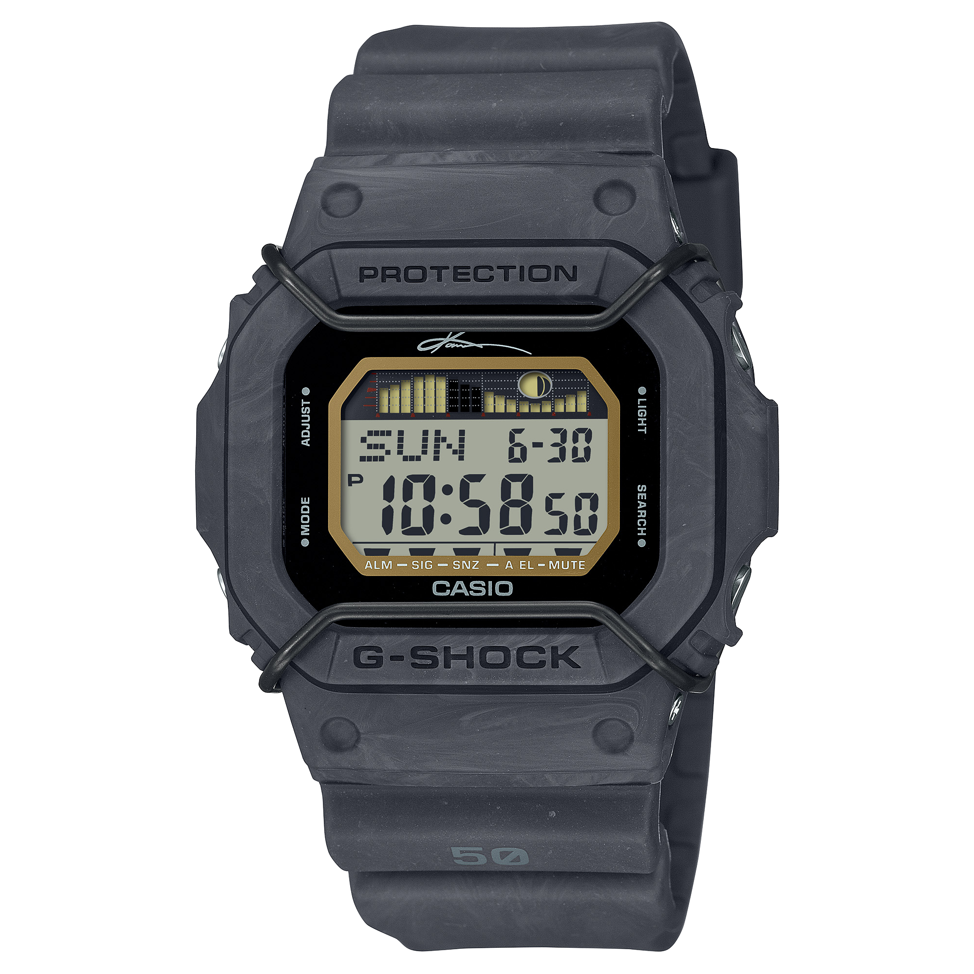 G-Shock G-Lide Black Resin Band Watch GLX5600KA-1