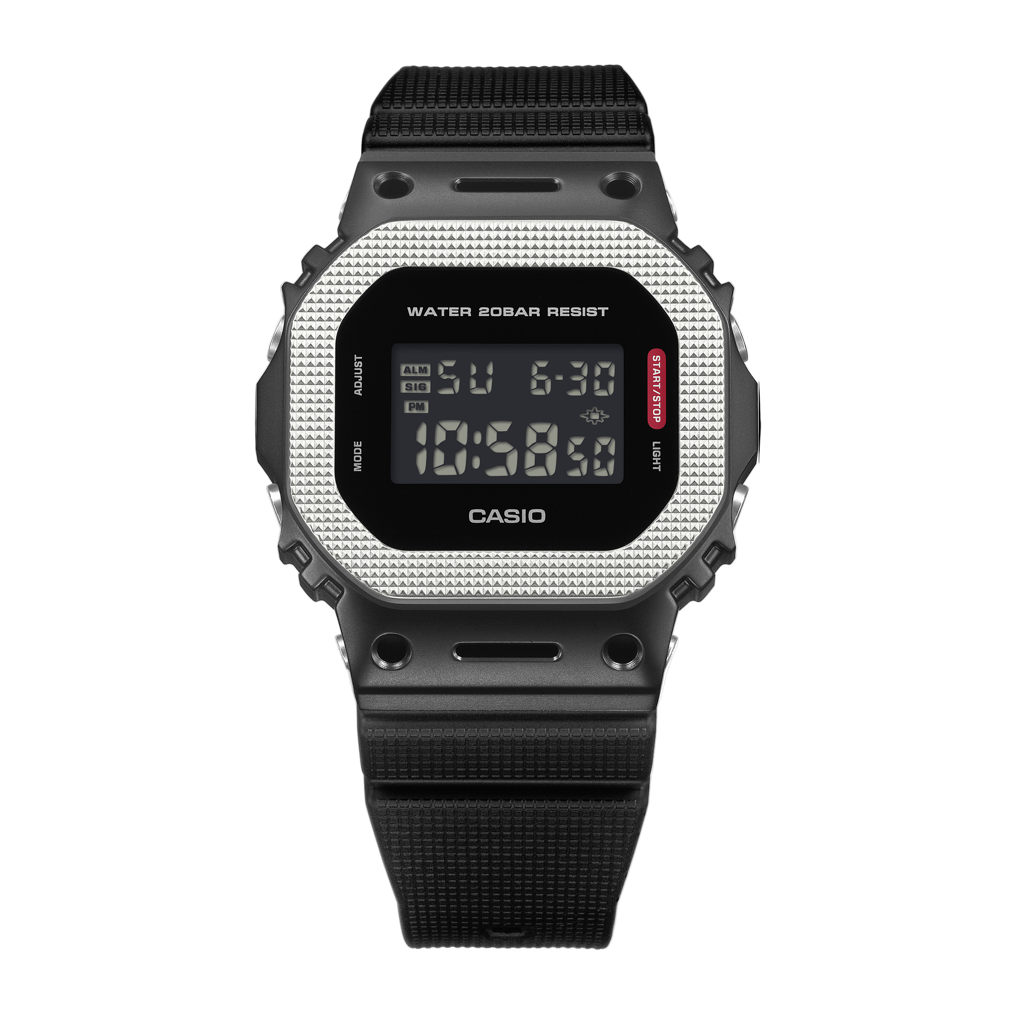 G-Shock Digital Modern Industrial Black Resin Band Watch GM5600BM-1D