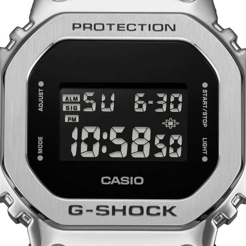 G-Shock Digital Metal Black Resin Band Watch GM5600U-1D