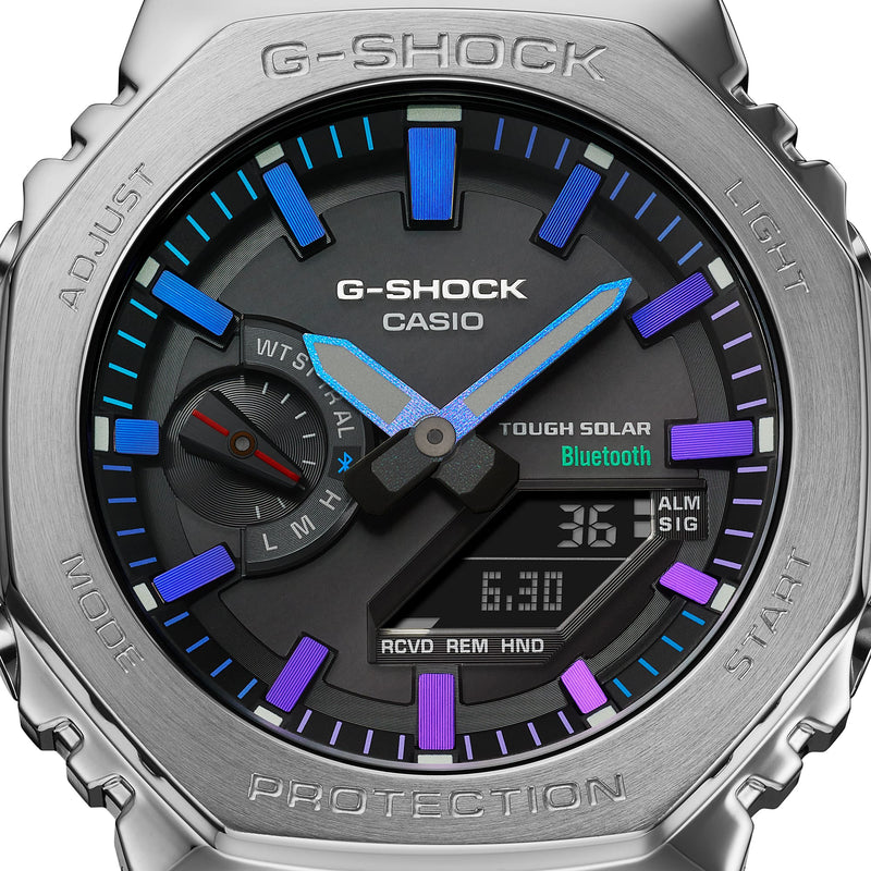 G-Shock Full Metal DUO Polychromatic Black Dial Watch GMB2100PC-1A