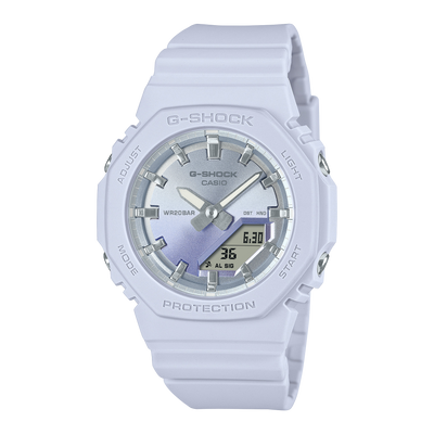 G-Shock 模拟数字白色树脂表带手表 GMAP2100SG-2A