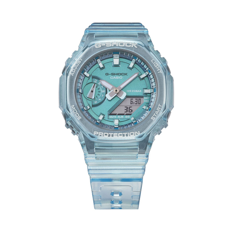 G-Shock 模拟数字树脂表带手表 GMAS2100SK-2A