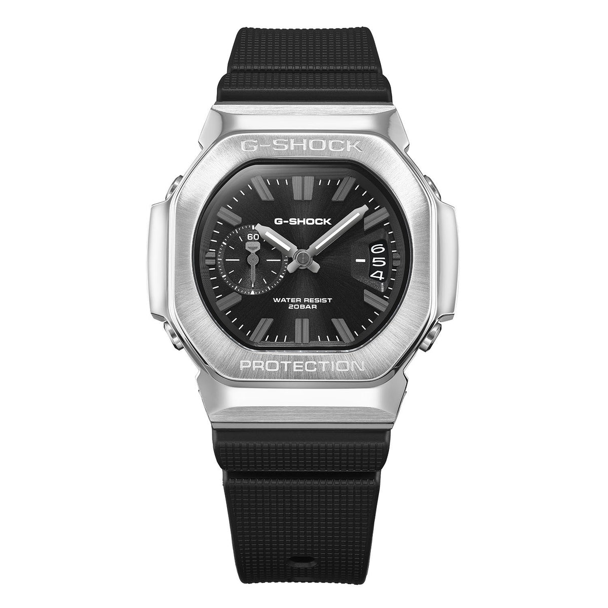 G-Shock 2500 Series Black GMC2500-1A analogue watch, front view