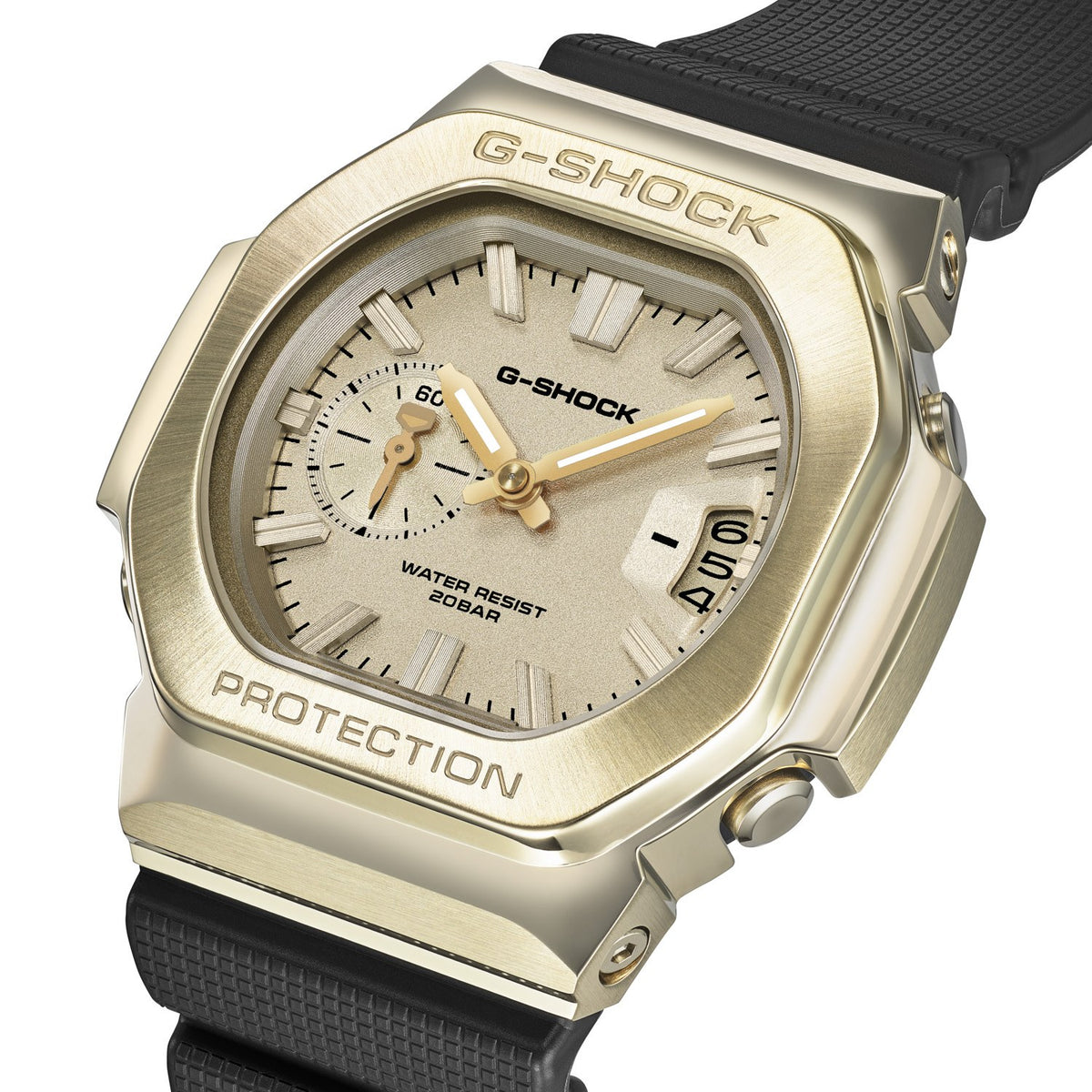 G-Shock 2500 Series Gold GMC2500G-9A analogue watch, product shot