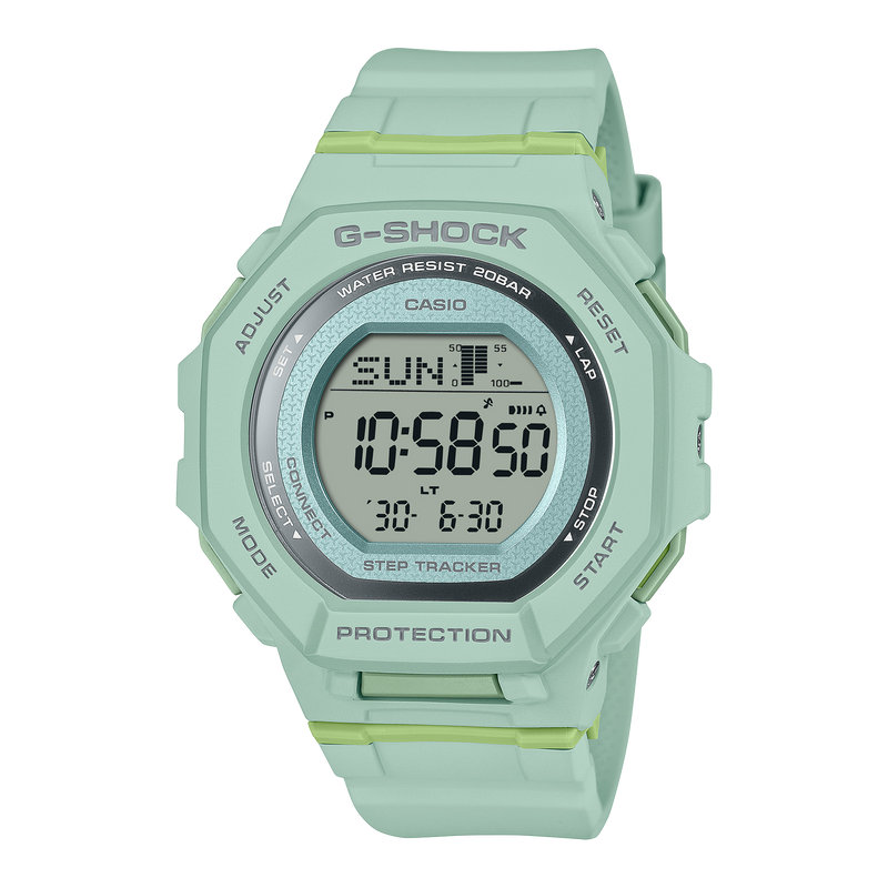 G-Shock G-Squad 绿色树脂表带手表 GMDB300-3D