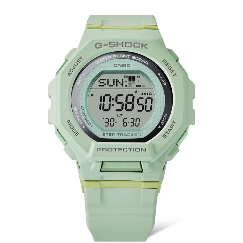 G-Shock G-Squad 绿色树脂表带手表 GMDB300-3D