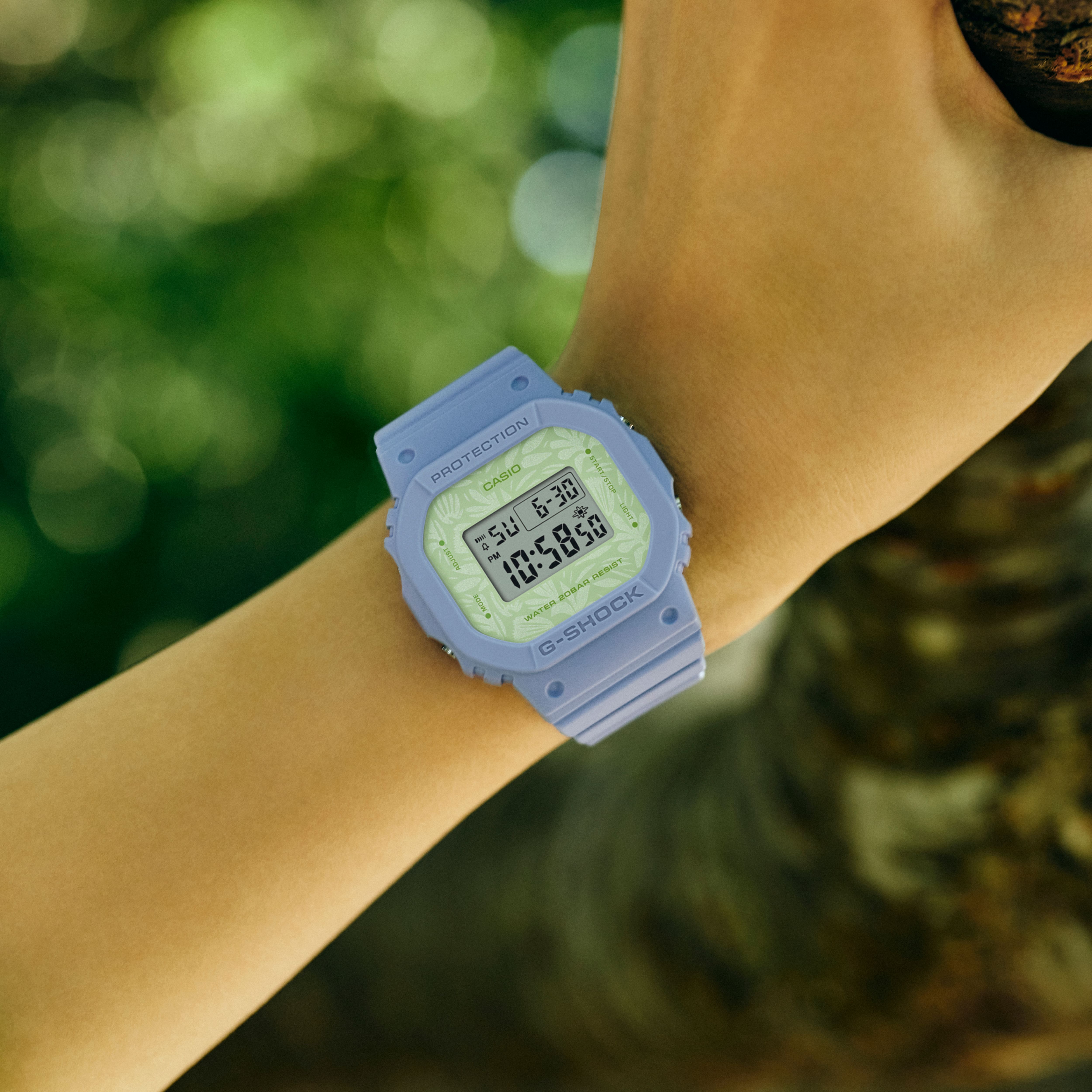 G-Shock Mid Digital Blue Resin Band Watch GMDS5600NC-2D