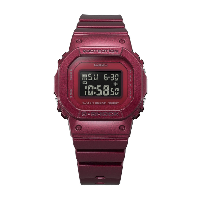 G-Shock 中号数字米色树脂表带手表 GMDS5600RB-4D