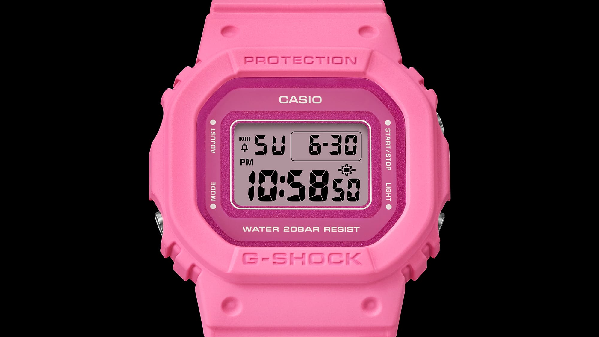 G-Shock Digital Pink Resin Band Watch GMDS5610PP-4D