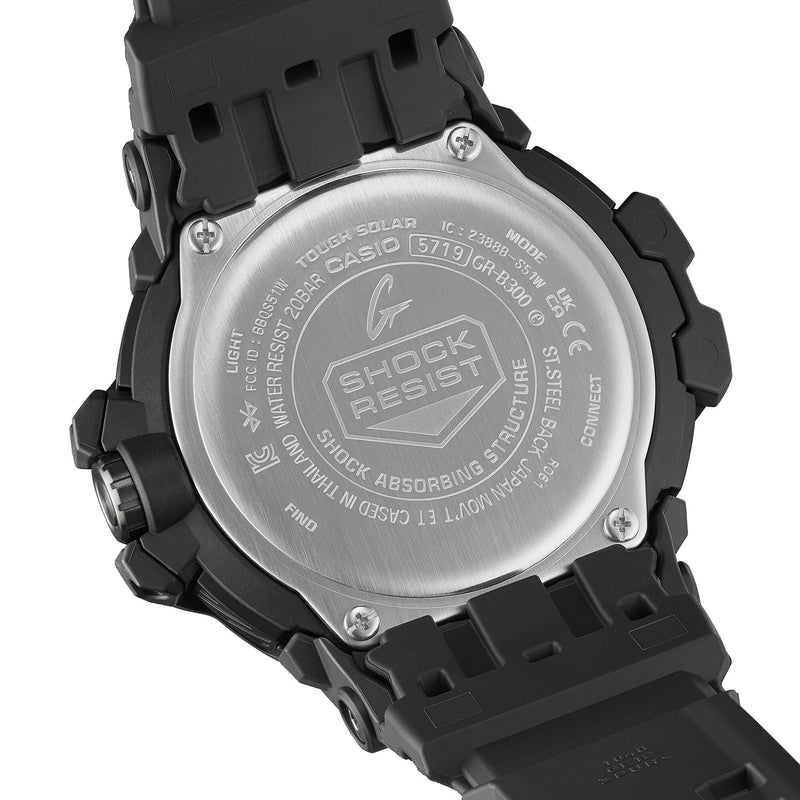G-Shock Master of G-Land Mudmaster 黑色树脂表带手表 GRB300EC-1A
